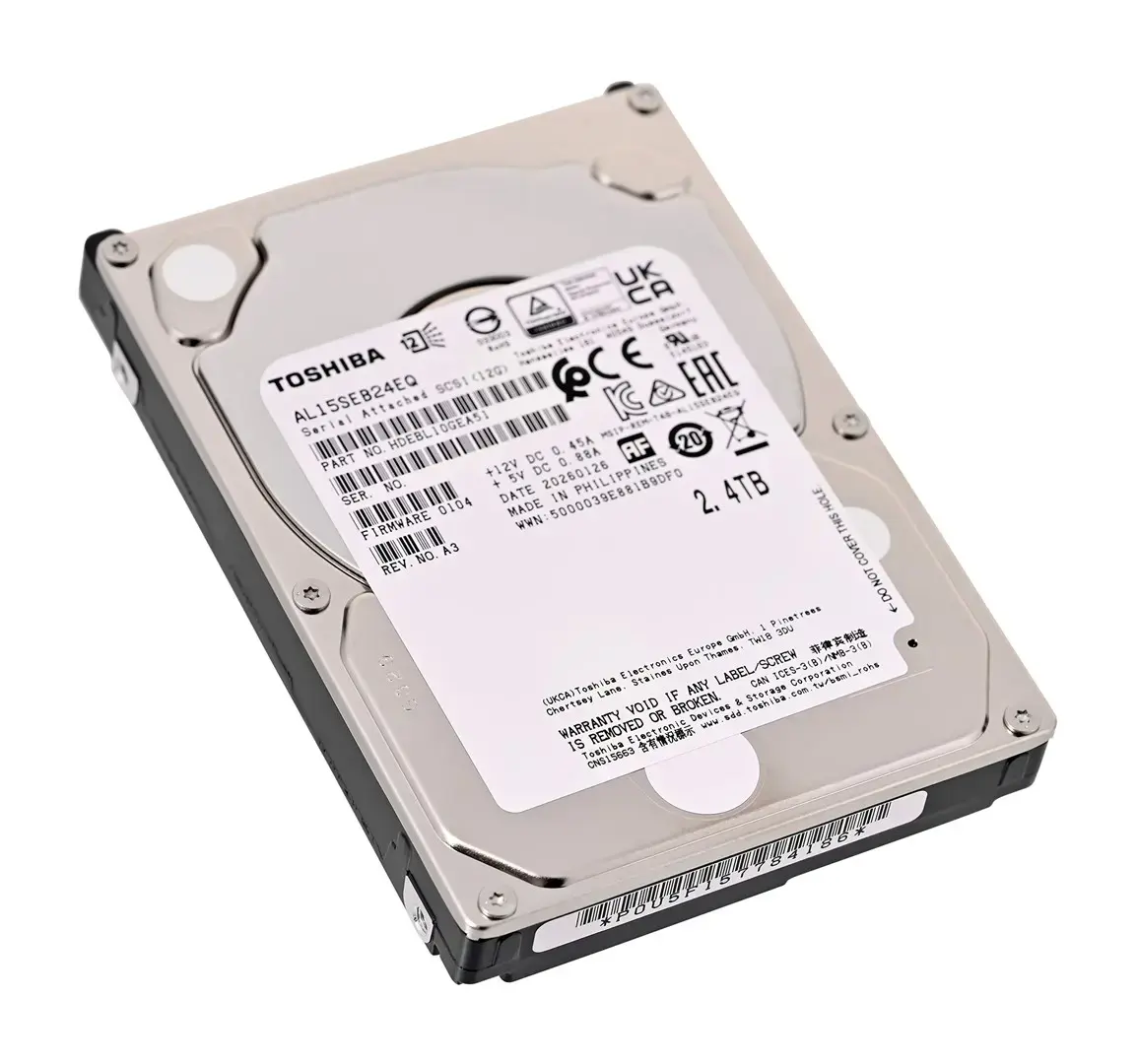 TOSHIBA Enterprise HDD 2.4TB 2.5inch SAS 12Gbit/s 10Krpm
