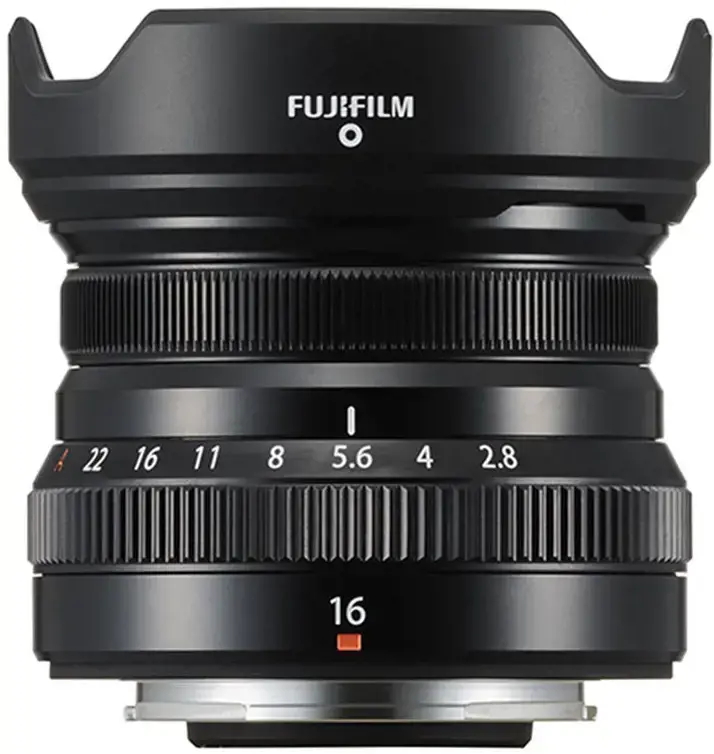 FUJIFILM FUJINON XF 16mm F2.8 R WR(Juodas)