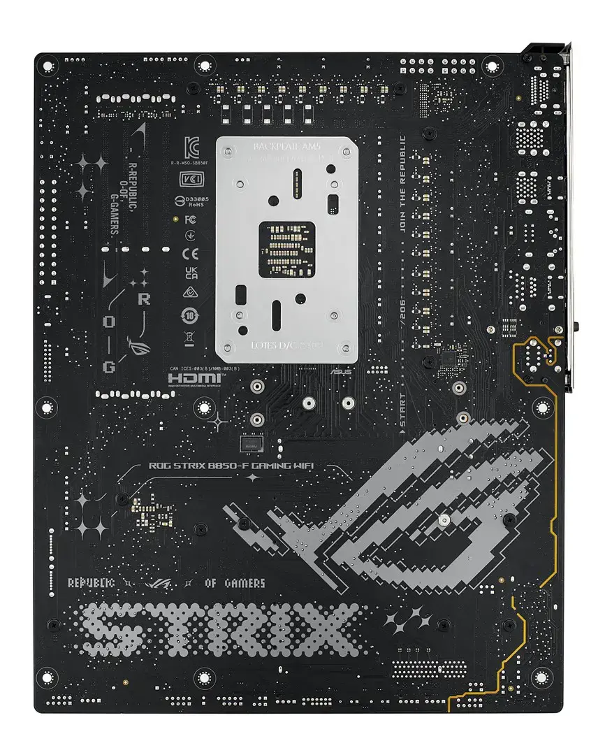 ASUS ROG STRIX B850-F GAMING WIFI AMD B850 socket AM5 ATX motherboard