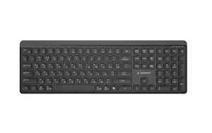 KEYBOARD WRL SLIM BT CYRILLIC/KB-WPS-03-CYRL GEMBIRD