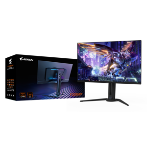 GIGABYTE AORUS FO32U2P 32” OLED Gaming Monitor - 3840 x 2160(UHD), 240Hz, 0.03ms, 250 cd/m2, KVM, FreeSync Premium Pro, DisplayHDR True Black 400, Displayport2.1, 80 cm (31.5"), 3840 x 2160 pixels, 4K Ultra HD, OLED, 0.03 ms, Black