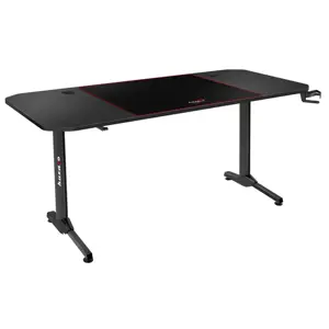 "Huzaro Hero 4.7 Black" žaidimų stalas