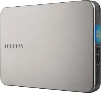 TOSHIBA 2 TB EXTERNAL HDD - CANVIO FLEX (WARM SILVER)