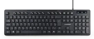 GEMBIRD KB-MCH-04 Multimedijos klaviatūra juoda