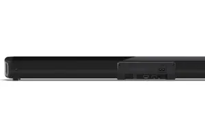 "Sharp" HT-SB100 2.0 garso juosta didesniam nei 32 colių televizoriui, HDMI ARC/CEC, Aux-in, optinis, "Bluetooth", USB, 80 cm, blizgios juodos spalvos