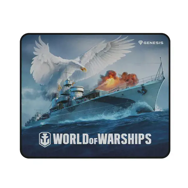 NATEC GENESIS pelės kilimėlis Carbon 500 M World of Warships 300x250mm