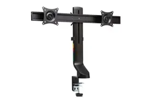 "Kensington SmartFit®" erdvę taupanti dviguba monitoriaus atrama, spaustuvinė/prisukama, 8 kg, 68,6…