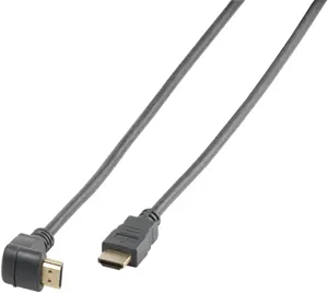 Vivanco cable HDMI - HDMI 1.5m angled