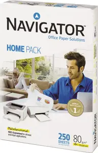 A4 Biuro popierius Navigator HOME PACK, 80 g/m², 250 psl.