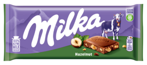 Pieninis šokoladas MILKA Hazel Nuts, 90 g