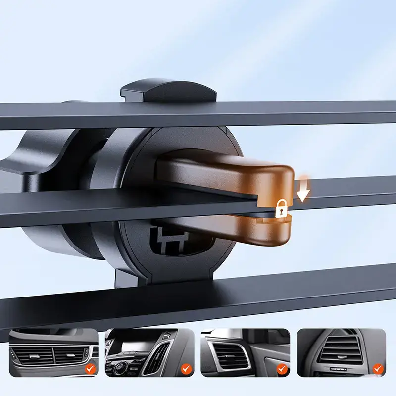 Joyroom mechanical car holder for air vent black (JR-ZS283)