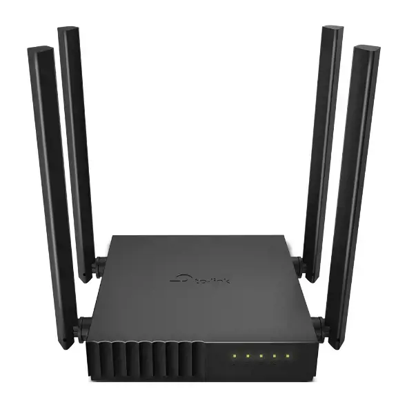 TP-Link Archer C54, "Wi-Fi 5" (802.11ac), dviejų dažnių (2,4 GHz / 5 GHz), Ethernet LAN, 4G, juodas, stalinis maršrutizatorius