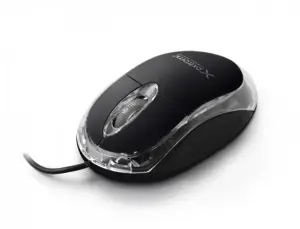 EXTREME XM102K CAMILLE 3D WIRED OPTICAL MOUSE USB BLACK