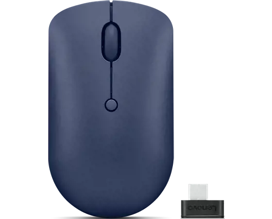 Lenovo 540, dvipusis, optinis, RF belaidis, 2400 DPI, mėlynas