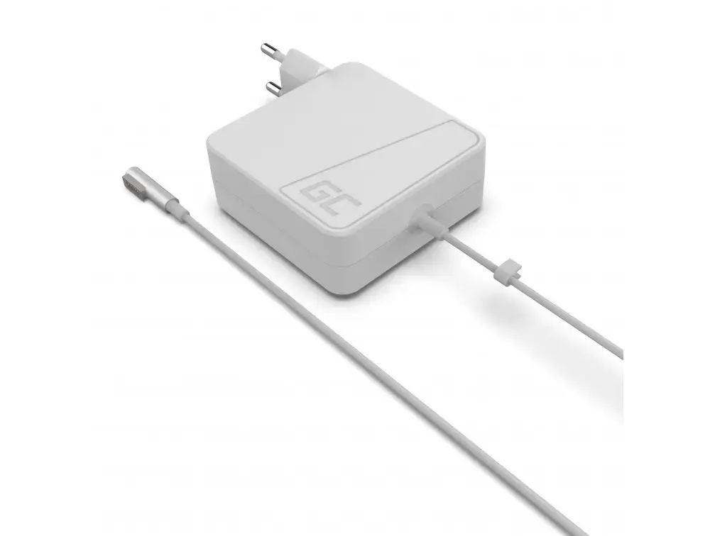 Green Cell Charger AC Adapter for Apple Macbook 60W / 16.5V 3.65A / Magsafe