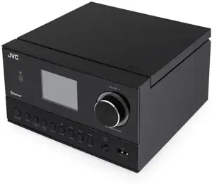 JVC UX-E225B Mini hi-fi system Black
