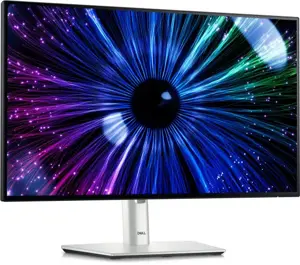 DELL UltraSharp U2424HE, 60,5 cm (23,8"), 1920 x 1080 taškų, "Full HD", skystųjų kristalų ekranas, 8 ms, juodas, sidabrinis