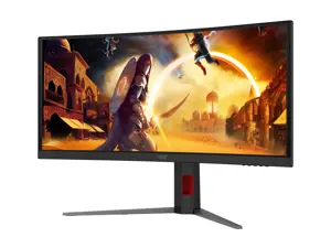 AOC CU34G4CA | 34 " | Fast VA | WQHD | 21:9 | 180 Hz | 1 ms | 3440 x 1440 pixels | 450 cd/m² | HDMI…