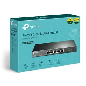 "TP-Link" 5 prievadų 2.5G stalinis komutatorius, nevaldomas, 2.5G Ethernet (100/1000/2500)