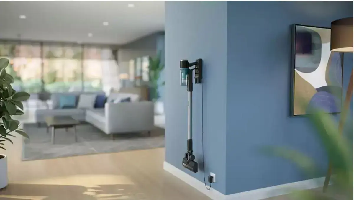 Philips 3000 series XC3131/01, Stick vacuum, Bagless, Black, Blue, Dry, Cyclonic/filtering, Battery