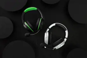 "Razer" žaidimų ausinės "Xbox" "Kaira X On-ear", su mikrofonu, baltos spalvos, laidinės