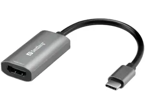 SANDBERG HDMI fiksavimo jungtis su USB-C