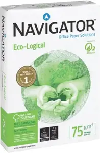 A4 Biuro popierius Navigator Eco-Logical, 75 g/m², 500 psl.