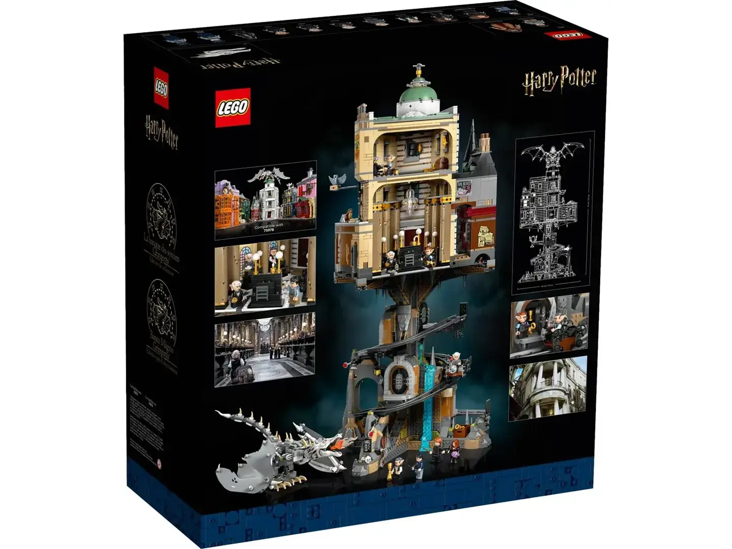 LEGO HARRY POTTER 76417 Hogsmeade Village - Collectors' Edition
