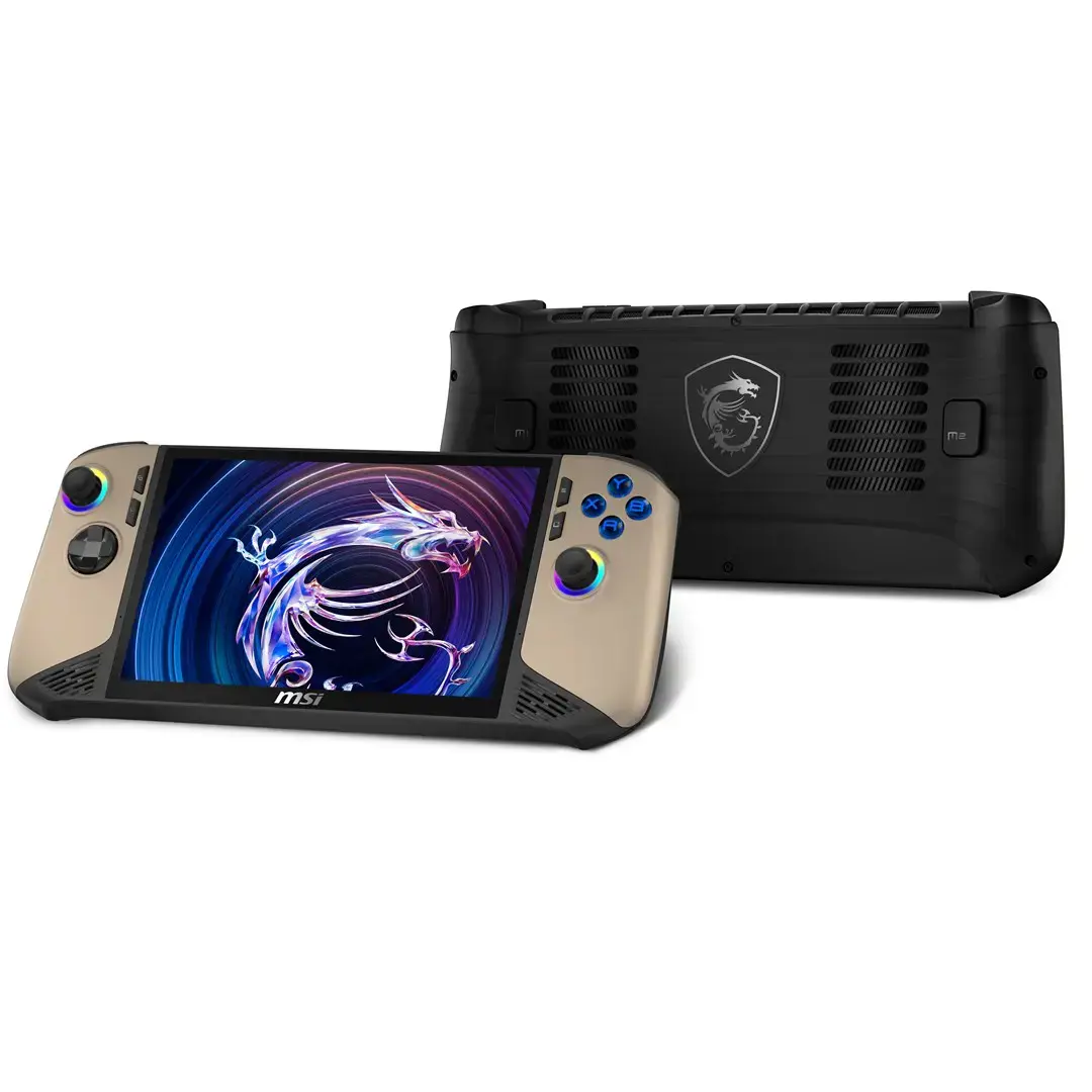 MSI Claw 8 AI+ A2VM-037PL portable game console 20.3 cm (8") 1 TB Touchscreen Wi-Fi Beige