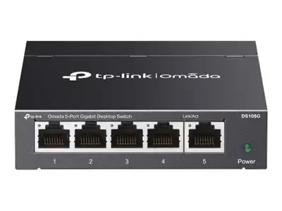 "TP-Link" 5 prievadų 10/100/1000Mbps stalinio kompiuterio tinklo komutatorius, nevaldomas, Gigabit Ethernet (10/100/1000), montuojamas ant sienos