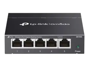 "TP-Link" 5 prievadų 10/100/1000Mbps stalinio kompiuterio tinklo komutatorius, nevaldomas, Gigabit Ethernet (10/100/1000), montuojamas ant sienos