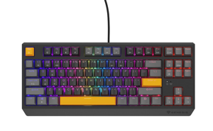 THOR 230 | Mechanical Gaming Keyboard | Wired | US | Anchor Gray Positive | USB Type-A | Outemu Red