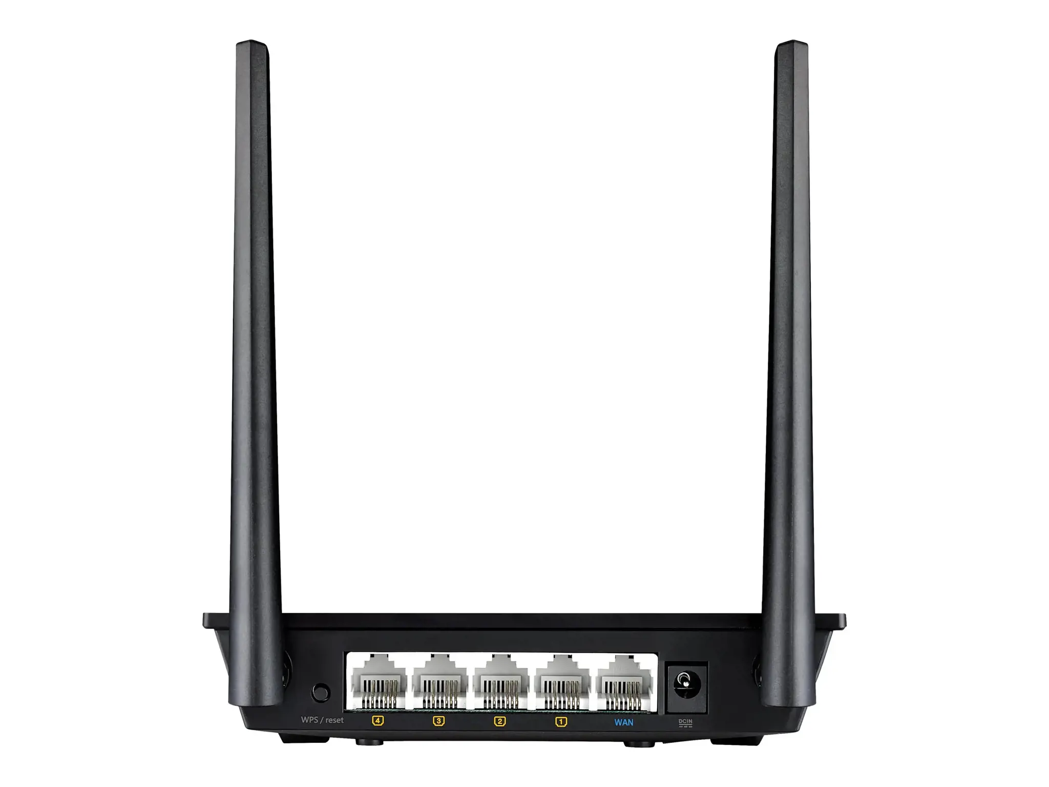 ASUS RT-N12LX, "Wi-Fi 4" (802.11n), Ethernet LAN, juoda
