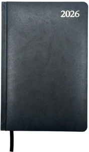 Kalendorius New STANDARD 2026, A5, juoda LT