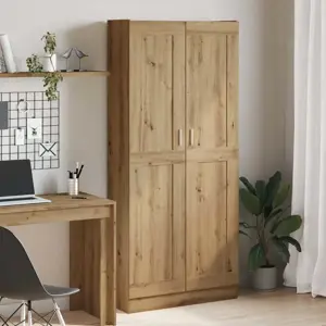 Highboard Artisan ąžuolas 82,5x30,5x185 cm inžinerinė mediena