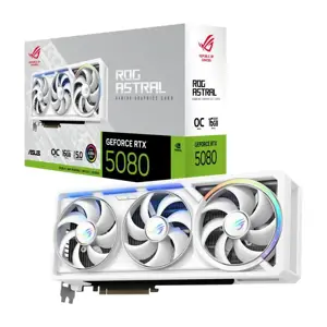 Graphics Card ASUS NVIDIA GeForce RTX 5080 16 GB GDDR7 256 bit Triple slot Fansink ROG-ASTRAL-RTX50…
