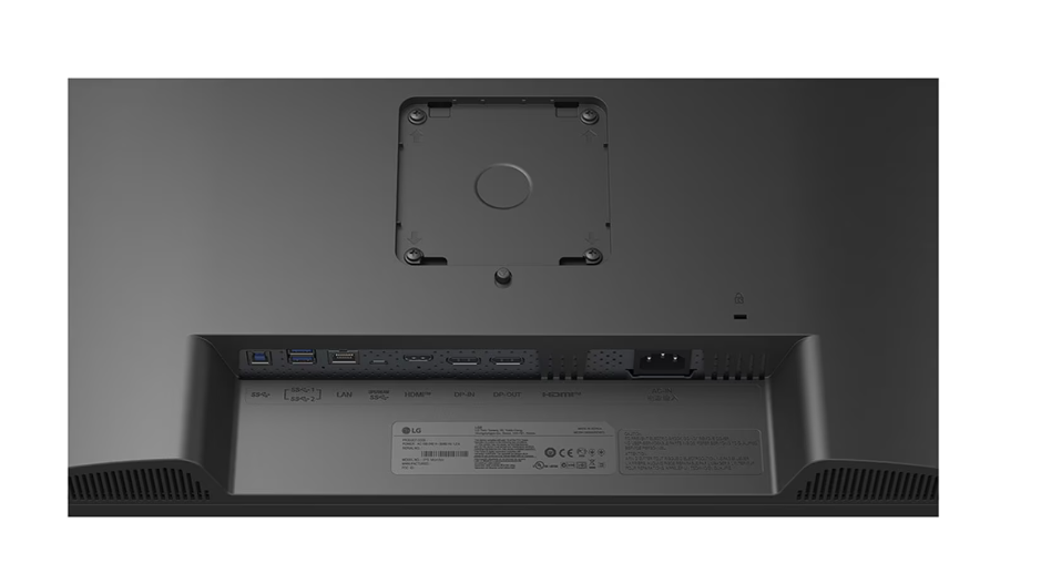 LG DESKTOP MONITOR 27BA75QB 27” QHD IPS MONITOR, USB-C WITH DAISY CHAIN