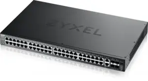 Zyxel XGS2220-54, valdomas, L3, Gigabit Ethernet (10/100/1000), montuojamas į stovą
