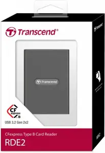 TRANSCEND CFexpress B tipo kortelių skaitytuvas USB 3.2 Gen 2x2 C tipo