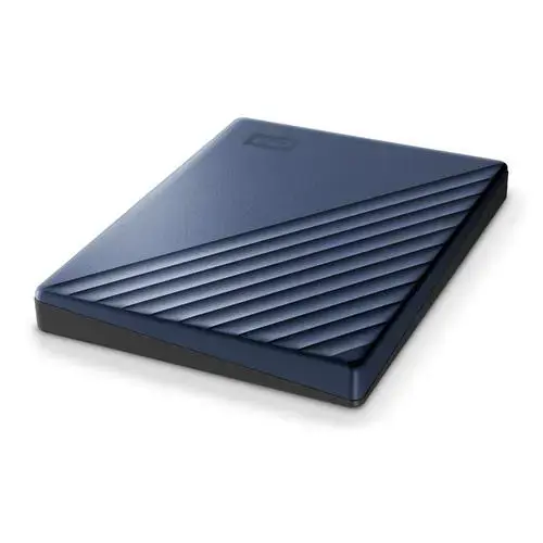 WD My Passport Ultra 2TB Blue USB-C/USB3.0 kietasis diskas 2,5 colio metalinė apdaila RTL nešiojamasis išorinis diskas