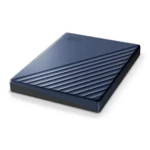 WD My Passport Ultra 2TB Blue USB-C/USB3.0 kietasis diskas 2,5 colio metalinė apdaila RTL nešiojamasis išorinis diskas