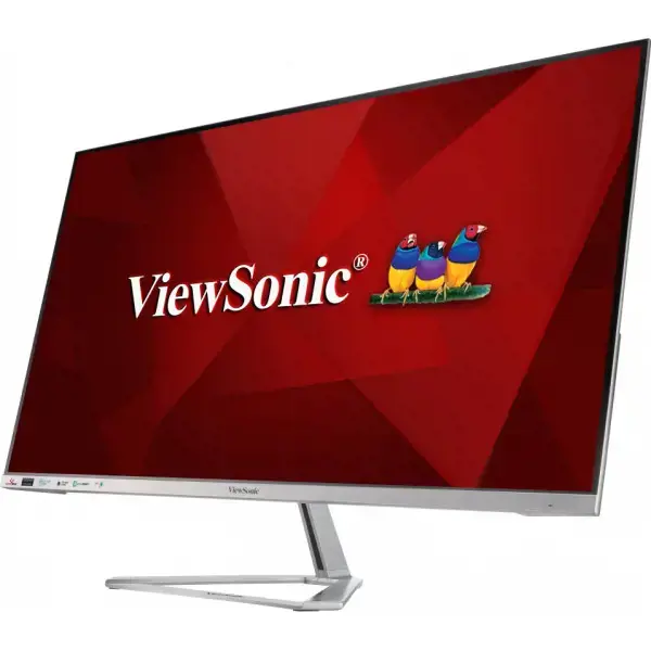 Monitorius Viewsonic VX Series VX3276-2K-mhd-2, 81.3 cm (32"), 2560 x 1440 pixels, Quad HD, LED, 4 ms, Silver