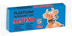 Plastilinas ALPINO 150g šv.mėlynas