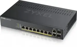 Zyxel GS1920-8HPV2, valdomas, Gigabit Ethernet (10/100/1000), maitinimas per Ethernet (PoE), montuo…