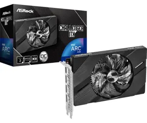 Vaizdo plokštė ASROCK Arc A380 6 GB, GDDR6, 96 bitai, A380CLI6GO