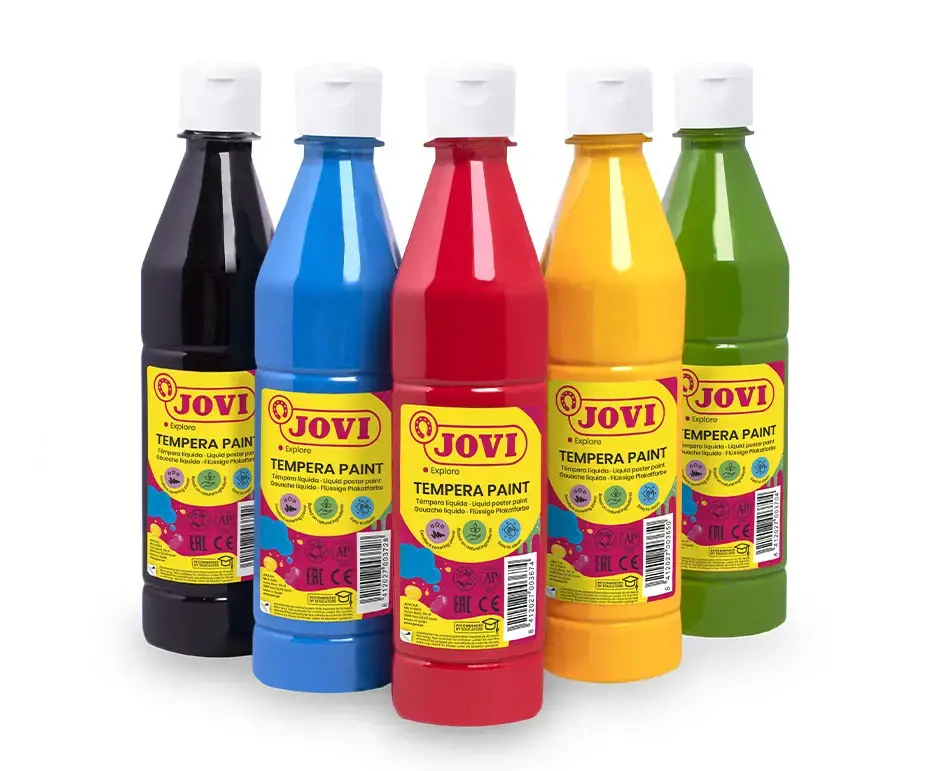 Skystas guašas buteliuke JOVI, 500 ml, rožinė sp.