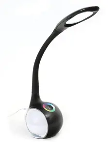 Platinet stalinė lempa PDL20 7W 2in1, juoda (43735)