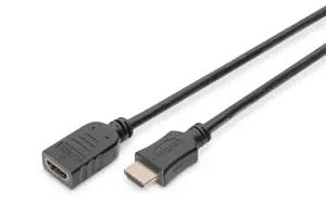 DIGITUS HDMI ilginamasis kabelis 4K/Ultra HD ir 3D formato + Ethernet jungtis 5 m