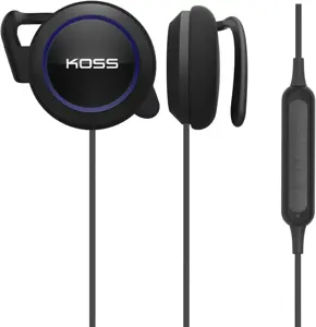"Koss" ausinės BT221i su mikrofonu, belaidės, juodos spalvos