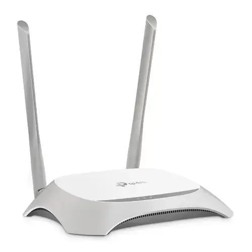 TP-LINK 300Mbps belaidis N maršrutizatorius Broadcom 2T2R 2,4 GHz 802.11n/g/b Integruotas 4 prievadų komutatorius 2 antenos